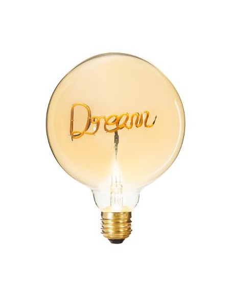 AMPOULE LED MOT \"DREAM\" AMBREE E27 HOME SWEET HOME Luminaires & Suspensions