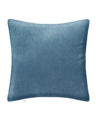 COUSSIN COTELE BLEU 40X40CM HOME SWEET HOME Linge de maison