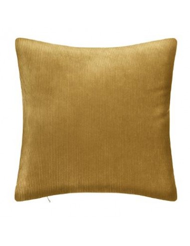 COUSSIN COTELE OCRE 40X40CM HOME SWEET HOME Linge de maison