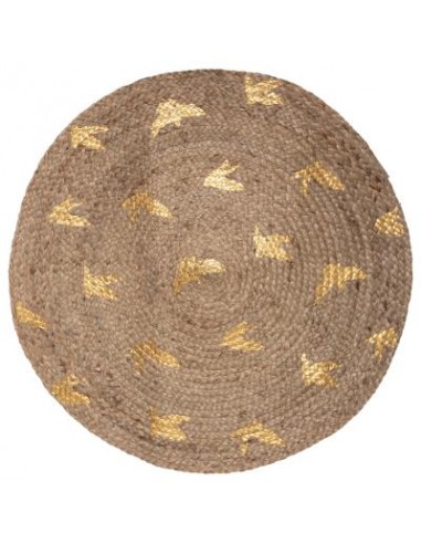 TAPIS JUTE LIBERTY D.80CM HOME SWEET HOME Objet de décoration