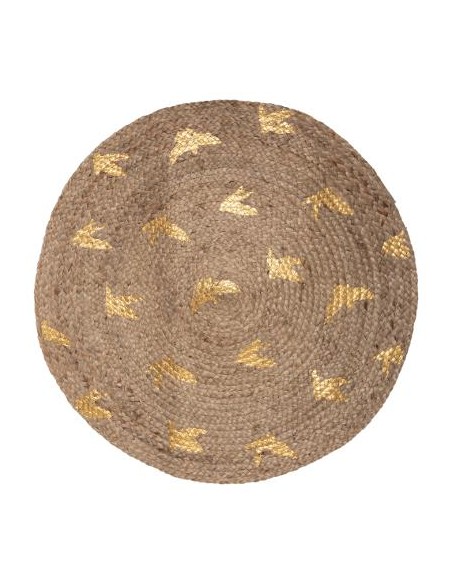 TAPIS JUTE LIBERTY D.80CM HOME SWEET HOME Objet de décoration