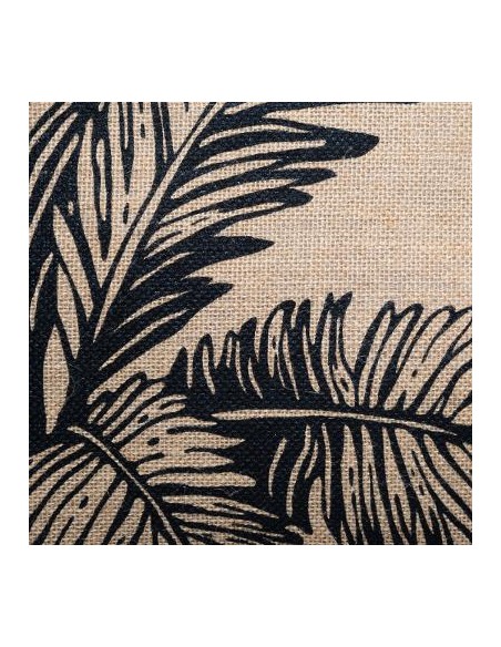 COUSSIN SOL JUTE CUBA 40X40cm HOME SWEET HOME Linge de maison