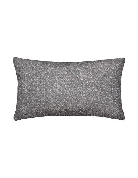 COUSSIN VELOURS IMPRIME DOLCE GRIS 30X50cm HOME SWEET HOME Linge de maison