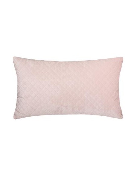 COUSSIN VELOURS IMPRIMEE DOLCE ROSE 30X50CM HOME SWEET HOME Linge de maison