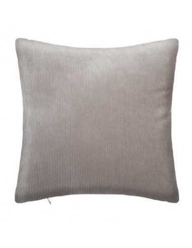 COUSSIN COTELE GRIS 40X40cm HOME SWEET HOME Linge de maison