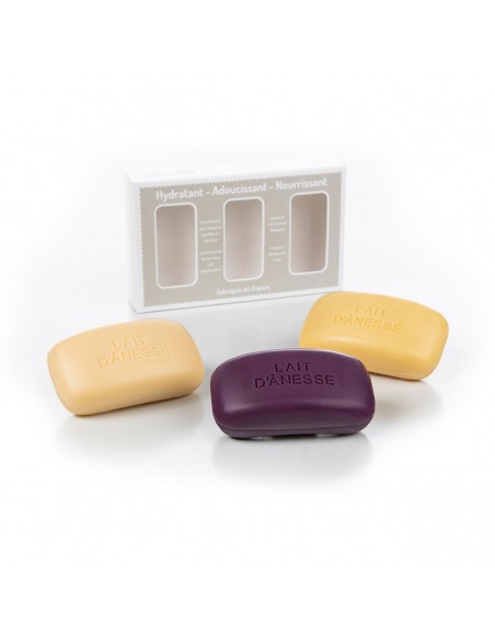 Coffret savons concaves Patchouli - Beurre de karité - Miel HOME SWEET HOME Hygiène et beauté