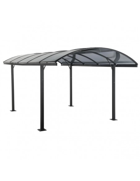 Carport Belize Noir mat HOME SWEET HOME Accueil