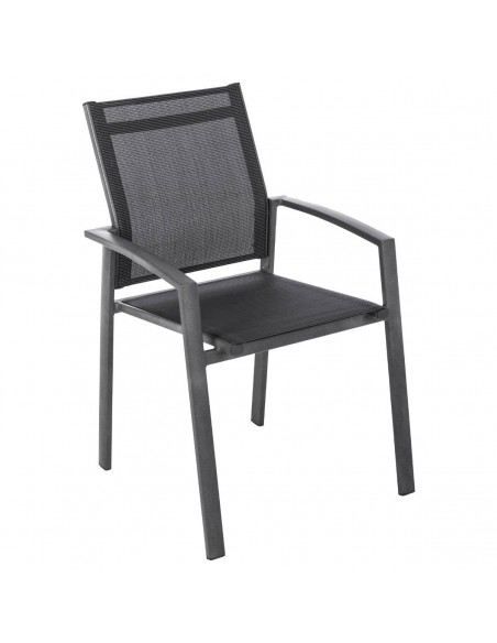 Fauteuil de jardin empilable Axiome Gris HOME SWEET HOME Canapé & Fauteuil de jardin