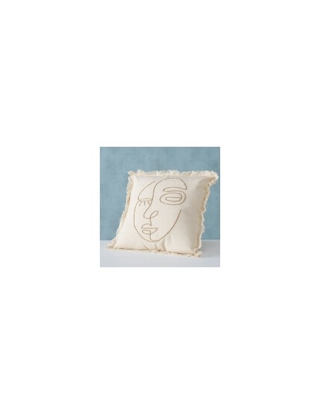 Coussin Pica, 100% Coton HOME SWEET HOME Coussin