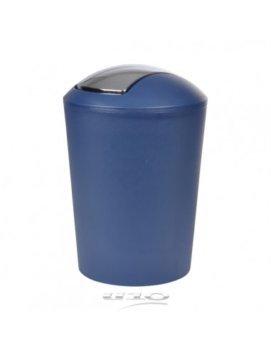 POUBELLE FLIC FLAC 5.6 L PLASTIQUE UNI VITAMINE SDB INDIGO HOME SWEET HOME Accessoires salle de bain