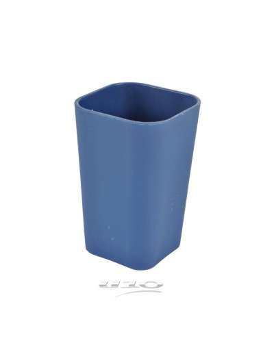 GOBELET PLASTIQUE UNI SOFT TOUCH VITAMINE SDB INDIGO HOME SWEET HOME Accessoires salle de bain