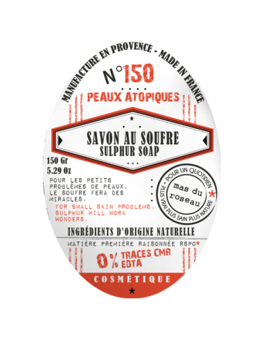 Savon au Souffre – Peaux Atopiques HOME SWEET HOME Le Mas du Roseau