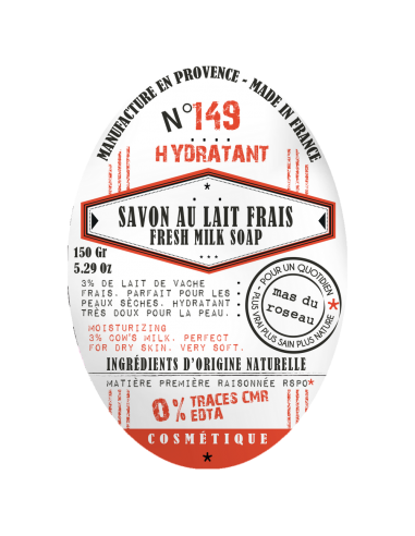 Savon au lait de Vache – Hydratant HOME SWEET HOME Le Mas du Roseau