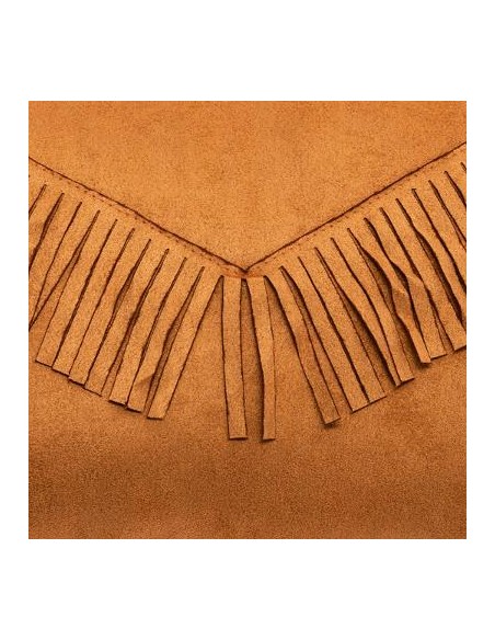 COUSSIN SUEDE FRINGE POP 30X50 HOME SWEET HOME Linge de maison