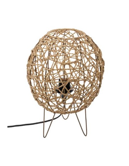 LAMPE BOULE PAPIER \"RAAHE\" NATUREL H.33,5 HOME SWEET HOME Luminaires & Suspensions