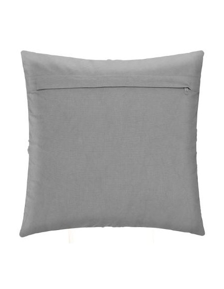 COUSSIN TUFT INCA GRIS 40X40CM HOME SWEET HOME Linge de maison