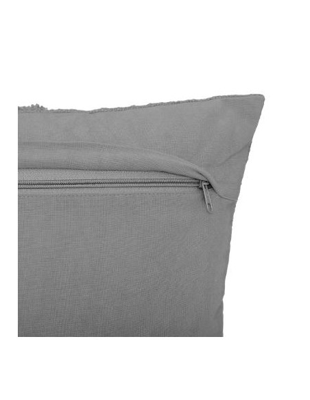 COUSSIN TUFT INCA GRIS 40X40CM HOME SWEET HOME Linge de maison