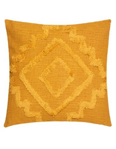 COUSSIN TUFT INCA OCRE 40X40CM HOME SWEET HOME Linge de maison