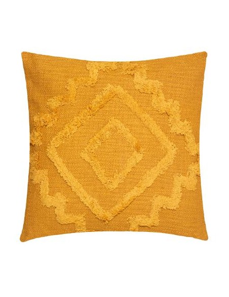 COUSSIN TUFT INCA OCRE 40X40CM HOME SWEET HOME Linge de maison