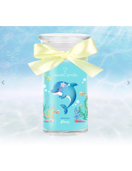 Bougie Jewel Candle Dolphin Daisy HOME SWEET HOME Bougie bijou