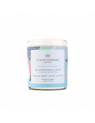 Bougie Végétale Parfumée 180g Un Jardin Sous La Pluie HOME SWEET HOME Hygiène et beauté