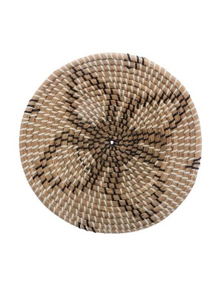 DECO MURALE PANIER SEAGRASS X3 HOME SWEET HOME Objet de décoration