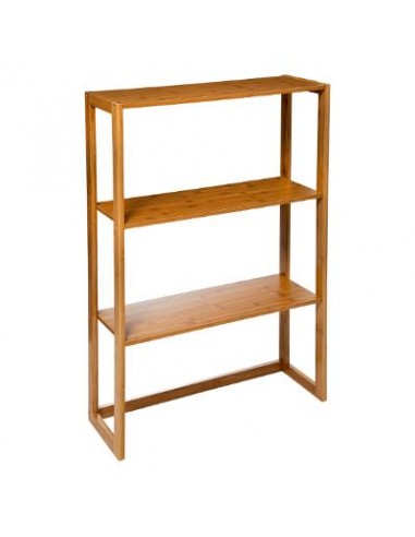 ETAGERE 3 NIVEAUX BAMBOU MODULABLE HOME SWEET HOME Salle de bain