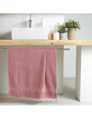 DRAP DE DOUCHE 70 x 130 CM EPONGE UNIE COLORS DRAGEE HOME SWEET HOME Salle de bain