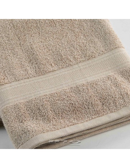 DRAP DE DOUCHE 70 x 130 CM EPONGE UNIE COLORS TAUPE HOME SWEET HOME Salle de bain