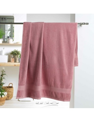 DRAP DE BAIN 90 x 150 CM EPONGE UNIE COLORS DRAGEE HOME SWEET HOME Salle de bain