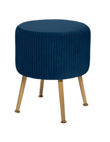 TABOURET VEL PLI BLEU SOLARO HOME SWEET HOME Chaises & Tabourets