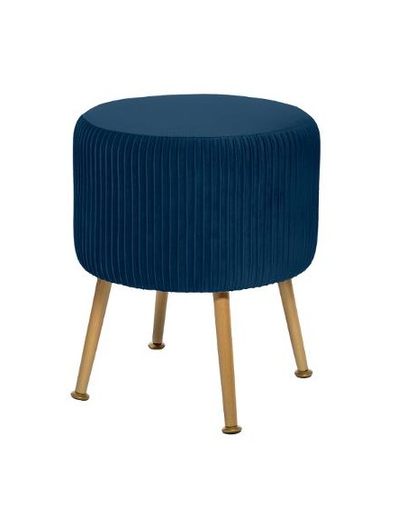 TABOURET VEL PLI BLEU SOLARO HOME SWEET HOME Chaises & Tabourets