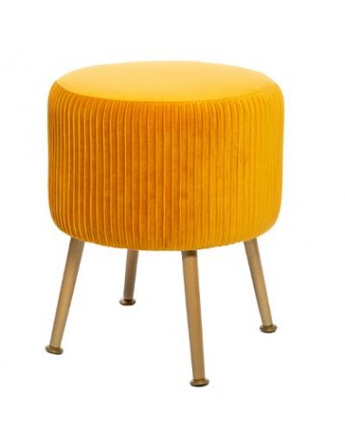 TABOURET VEL PLI OCRE SOLARO HOME SWEET HOME Chaises & Tabourets