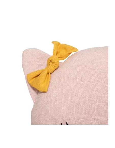 COUSSIN CHAT ROSE HOME SWEET HOME Chambre pour enfant