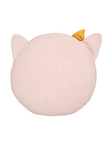 COUSSIN CHAT ROSE HOME SWEET HOME Chambre pour enfant