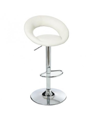 TABOURET BAR SASHA BLANC HOME SWEET HOME Chaises & Tabourets