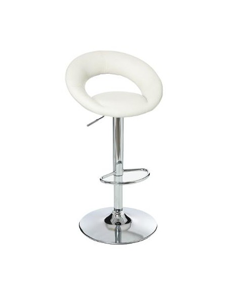 TABOURET BAR SASHA BLANC HOME SWEET HOME Chaises & Tabourets