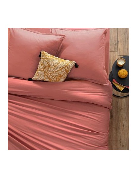 HOUSSE COUETTE 1P ROSE BLUSH 140X200cm HOME SWEET HOME Linge de maison