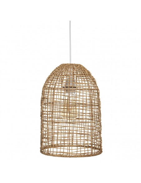 SUSPENSION ROTIN KARLA NATUREL D24cm HOME SWEET HOME Luminaires & Suspensions