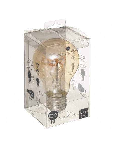 Ampoule LED \"Standard\" ambrée, filament torsadé E27 HOME SWEET HOME Luminaires & Suspensions