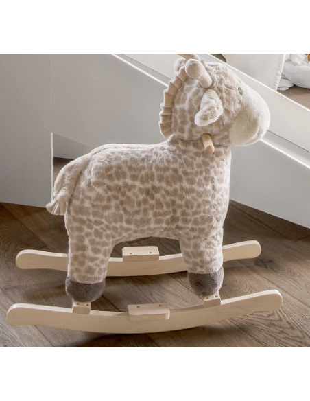 Cheval à bascule \"Girafe\", H55 cm HOME SWEET HOME Chambre pour enfant