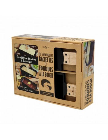 Coffret raclette et fondue à la bougie HOME SWEET HOME Cookut