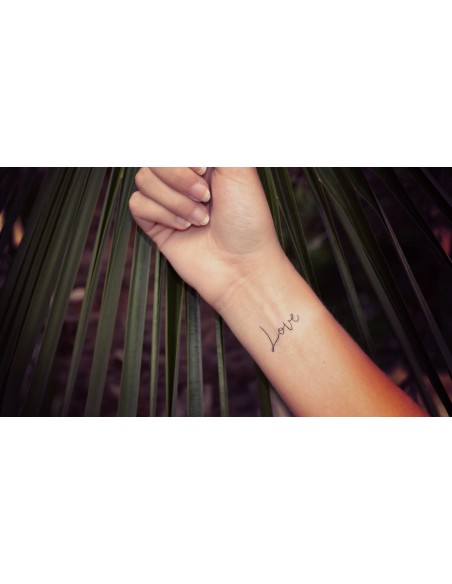 Tatouages éphémères SIOOU \"Love\" x5 HOME SWEET HOME Accessoires mode et fashion