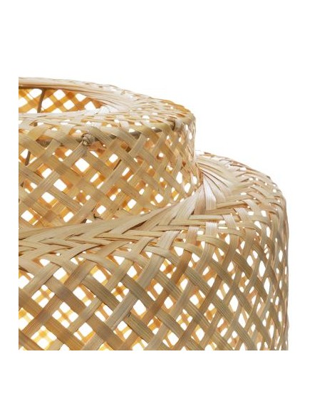 SUSP BAMBOU NATUREL LIBY D40 HOME SWEET HOME Luminaires & Suspensions