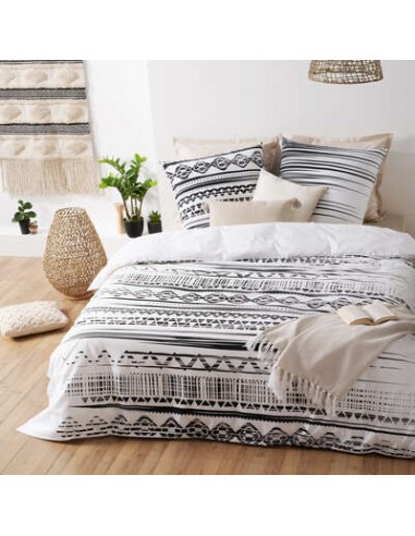 Parure de lit \"Etnik\" en coton 240x220 cm HOME SWEET HOME Linge de maison