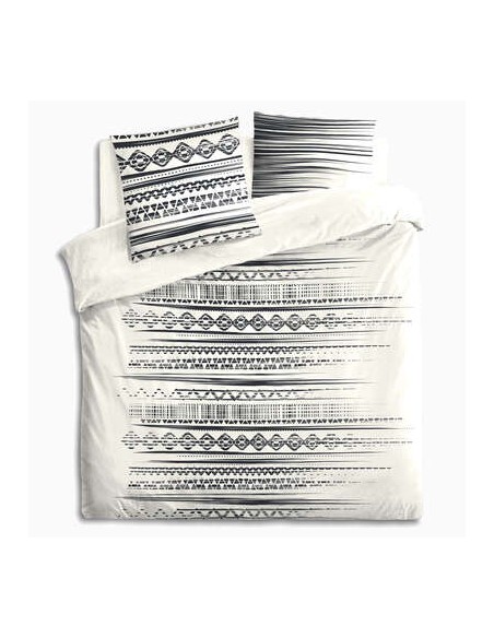 Parure de lit \"Etnik\" en coton 240x220 cm HOME SWEET HOME Linge de maison