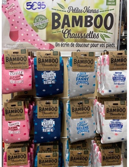 Chaussette bambou Mères et filles font la paire parfaite HOME SWEET HOME Cadeau