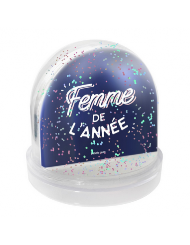 Boule à neige - Femme de l’année HOME SWEET HOME Cadeau