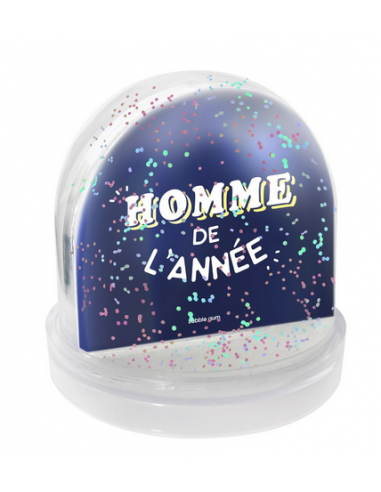 Boule à neige - Homme de l’année HOME SWEET HOME Cadeau