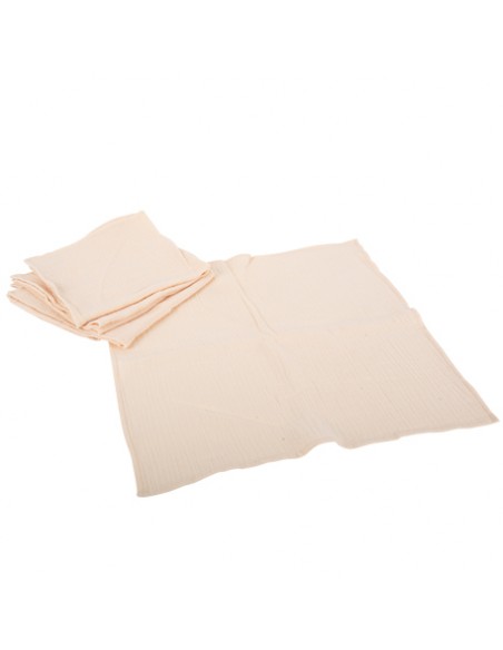 4 Serviettes Gaze de Coton Blush 40 x 40 cm HOME SWEET HOME Art de la table